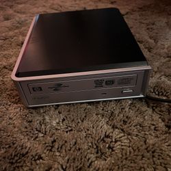 HP DVD Writer External DVD CD RW Writer With Light scribe USB Model DVD1270