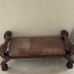 SOLID WOOD Loveseat Bench