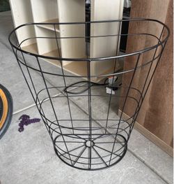 Black Wire Storage Basket