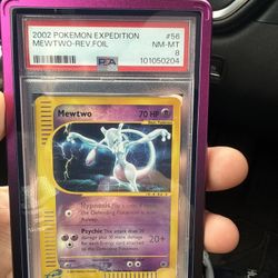 Mewtwo Pokemon Card E-reader