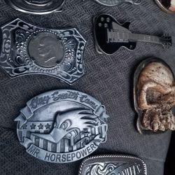 Belt  Buckels  $50 To $75 Each