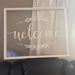 Welcome Sign