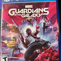 Marvel Guardians Of The Galaxy PS 4 Game
