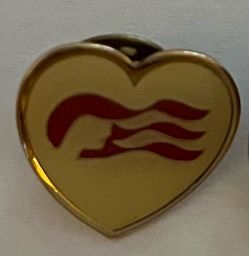 Princess Cruise Heart Pin