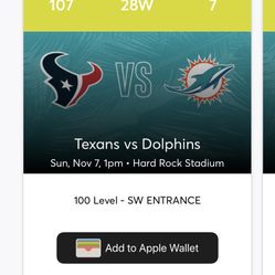 Dolphins Tickets And Parking 