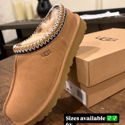UGG Tasman Slipper Chestnut (Women's) Sizes 6y 6w 7w 8w 9w
