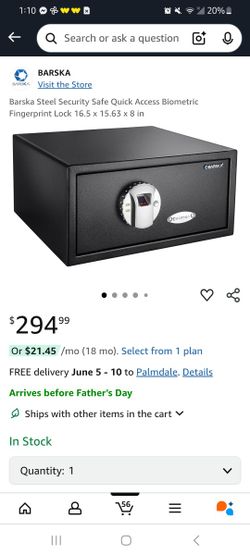 Barska Security Safe Brand New In The Box.