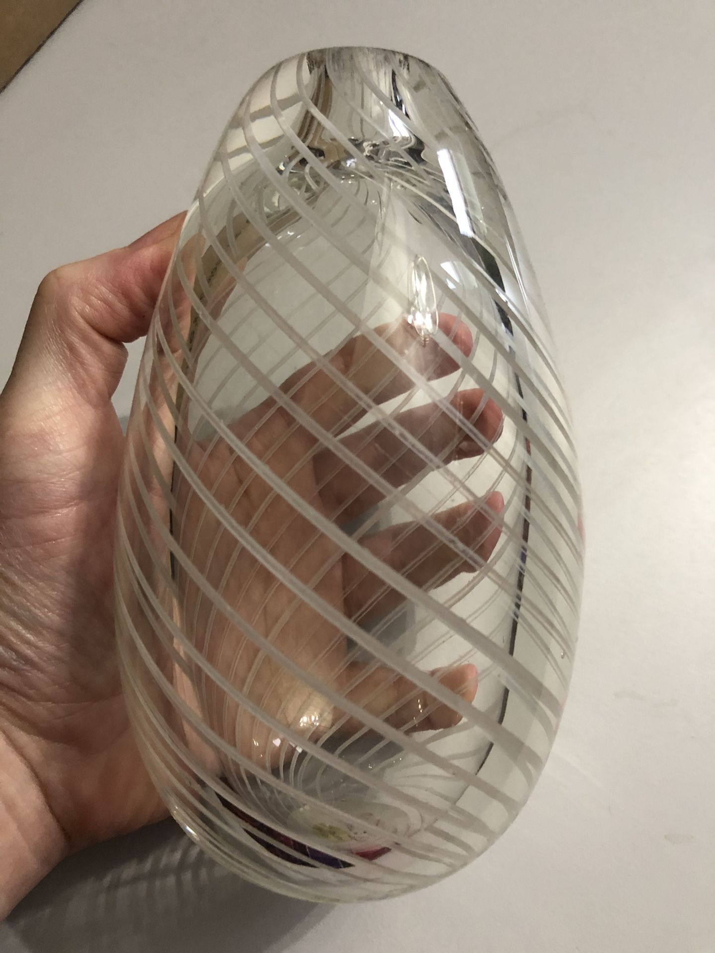 Glass vase
