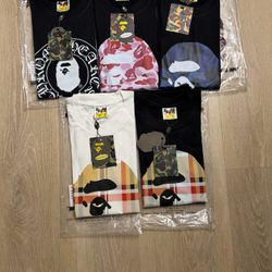 🚨SINGLES/BULK BAPE SHIRTS🚨