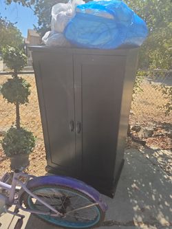 Black cabinet