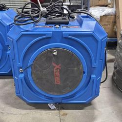 New 550 CFM HEPA Air Scrubber Negative Machine Airbourne Cleaner in Blue for Water Damage