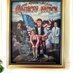 8x10 Framed Original Dick Hess's Print 
