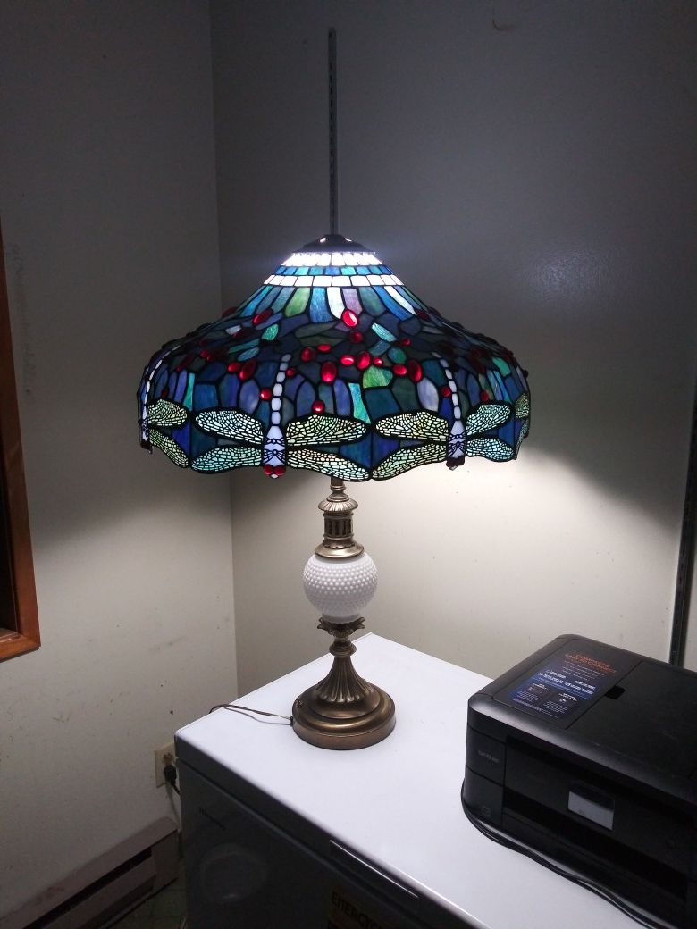 Antique Lamp and shade