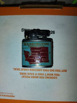 Washington state vintage lighter