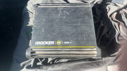 Amplifier kicker sound system