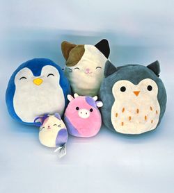 Set of 5 Squishmallows