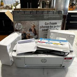 HP DeskJet 3755 Inkjet Printer (open Box) - no ink   