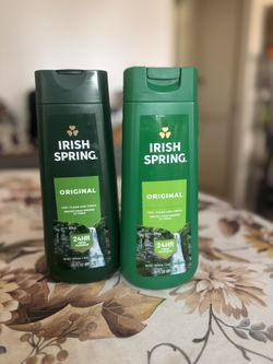 Irish spring body wash 4$