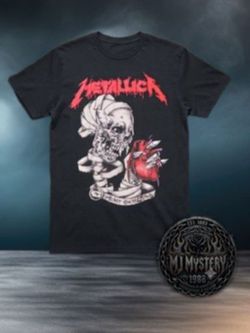 Metallica Graphic Band T-Shirt Black