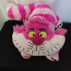 Disney Cheshire Cat Plush - Pink and White