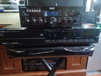 200 WATTS PYLE BLUETOOTH RECEIVER AND SHARP CD PLAYER 💿 $200 FINAL PRICE READ DESCRIPTION AND SEE ALL PICTURES