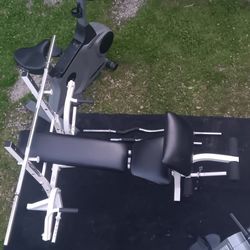 🔥Awesome Gym Set Weight Bench,Bars, Rower and Commercial Bike! 🔥

Amazing set complete with everything you need for home gym!

Newer adjustable benc