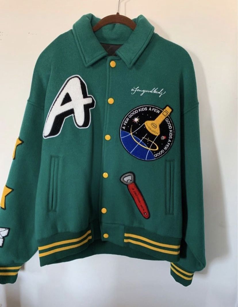 Doncare AFGK “rocket college varsity jacket”