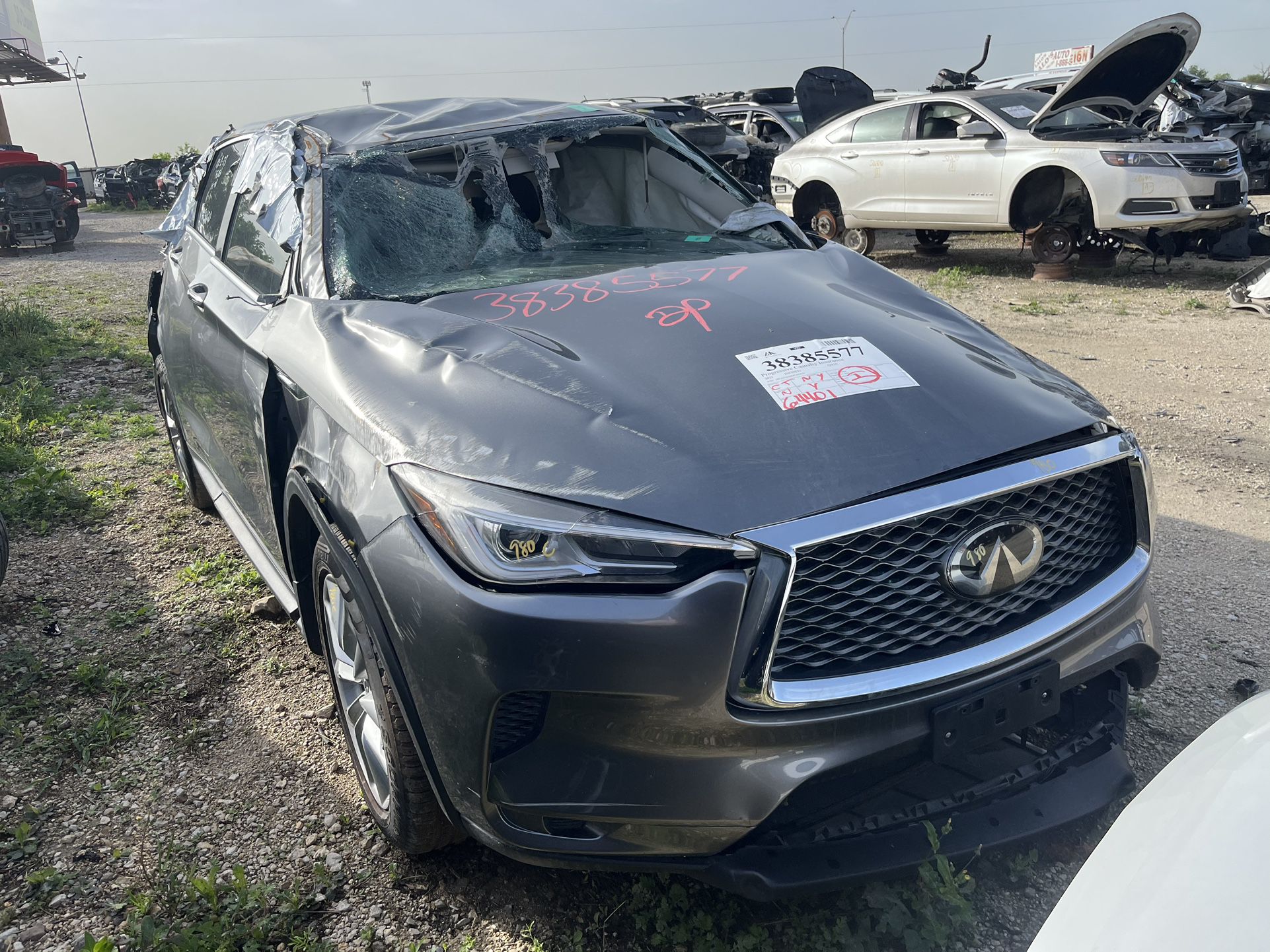 2021 Infinity QX60 3.5 For Parts Only