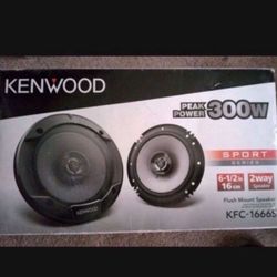 Kenwood 6 1/2 Speakers 