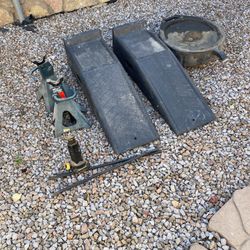 Oil Changing Kit - All In Good Condition.