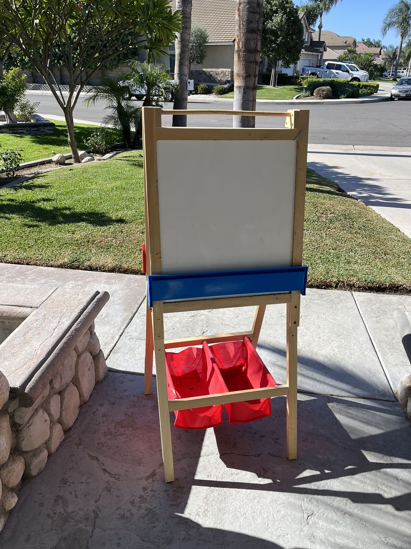 Wooden Chalk/dry Erase Board