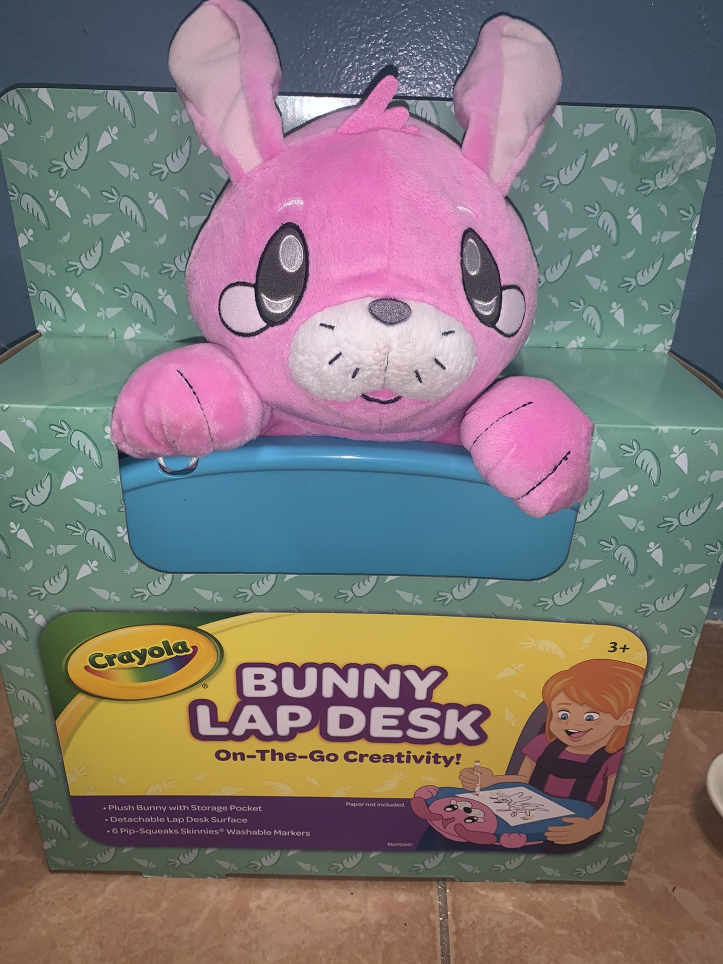 New bunny lap desk
