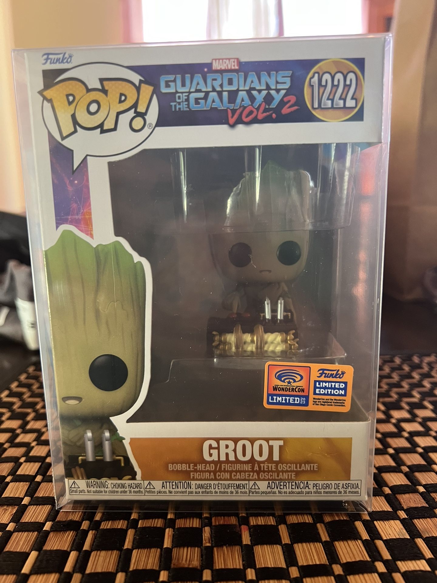 Funko Pop Wondercon 2023 Exclusive Convention Sticker  Groot