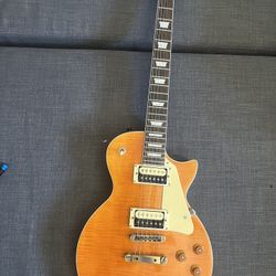Firefly Classic Les Paul Orange Solid Body Electric Guitar