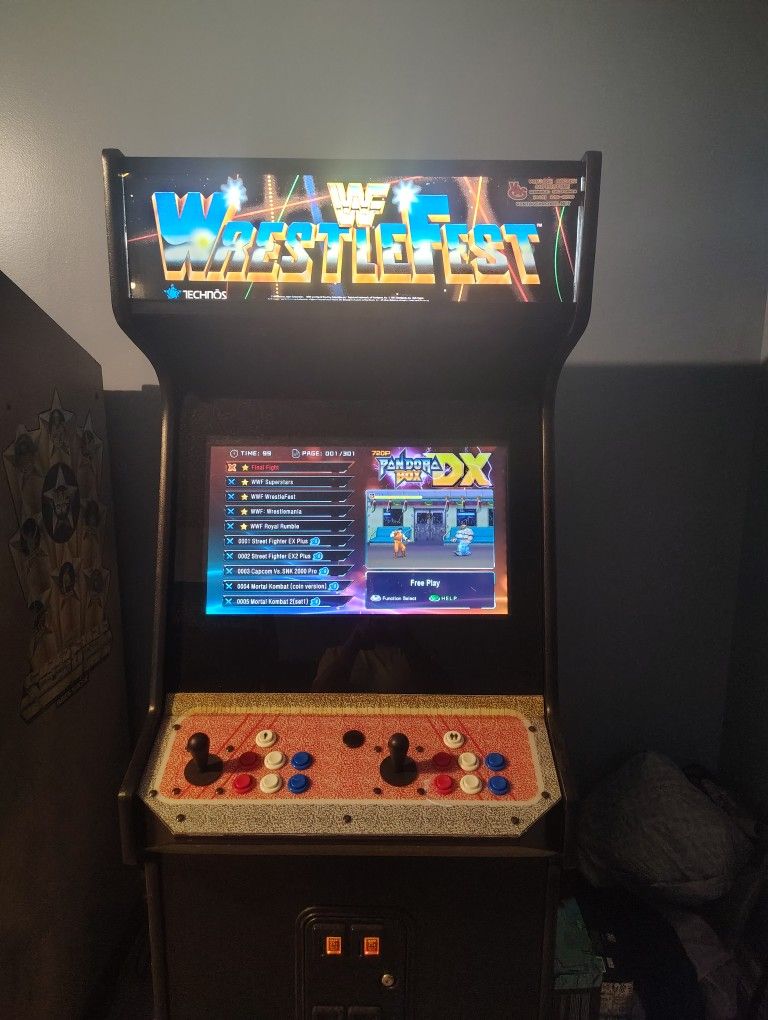 1991 WWF Wrestle Fest Dx Pandora Box 3000 Games