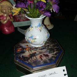 Floral Vase and Winter Tin!