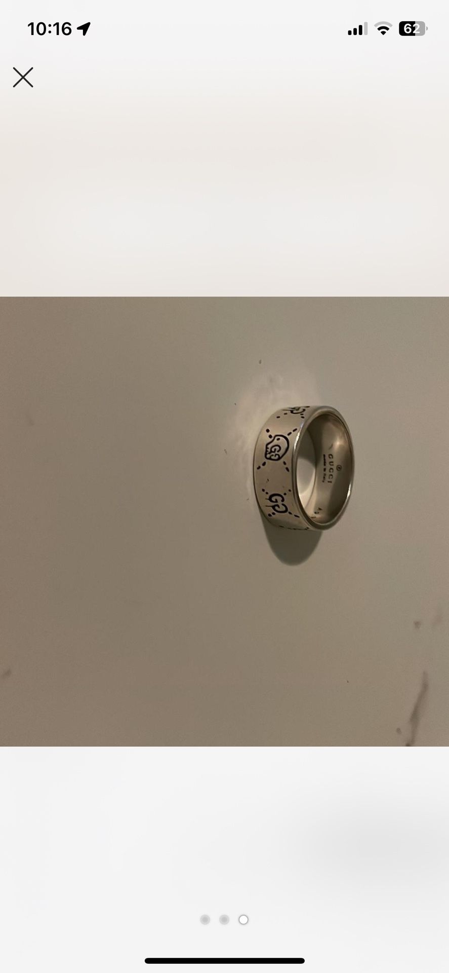 Guccighost 9mm Ring
