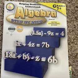 Algebra Workbook 