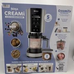 * NEVER USED* Ninja CREAMi 5-in-1 Ice Cream Maker