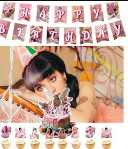 Melanie Martinez birthday decorations