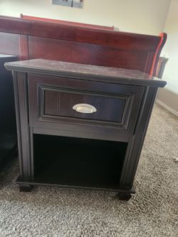 Two bedside tables