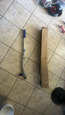 Tube straightener for bike