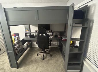 Loft bed same day delivery no money down no credit need 0% interest
