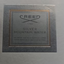 Creed silver mountain water