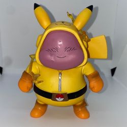 Yellow Pikachu figure Majin Buu dragon ball accessories or home room 3 inches