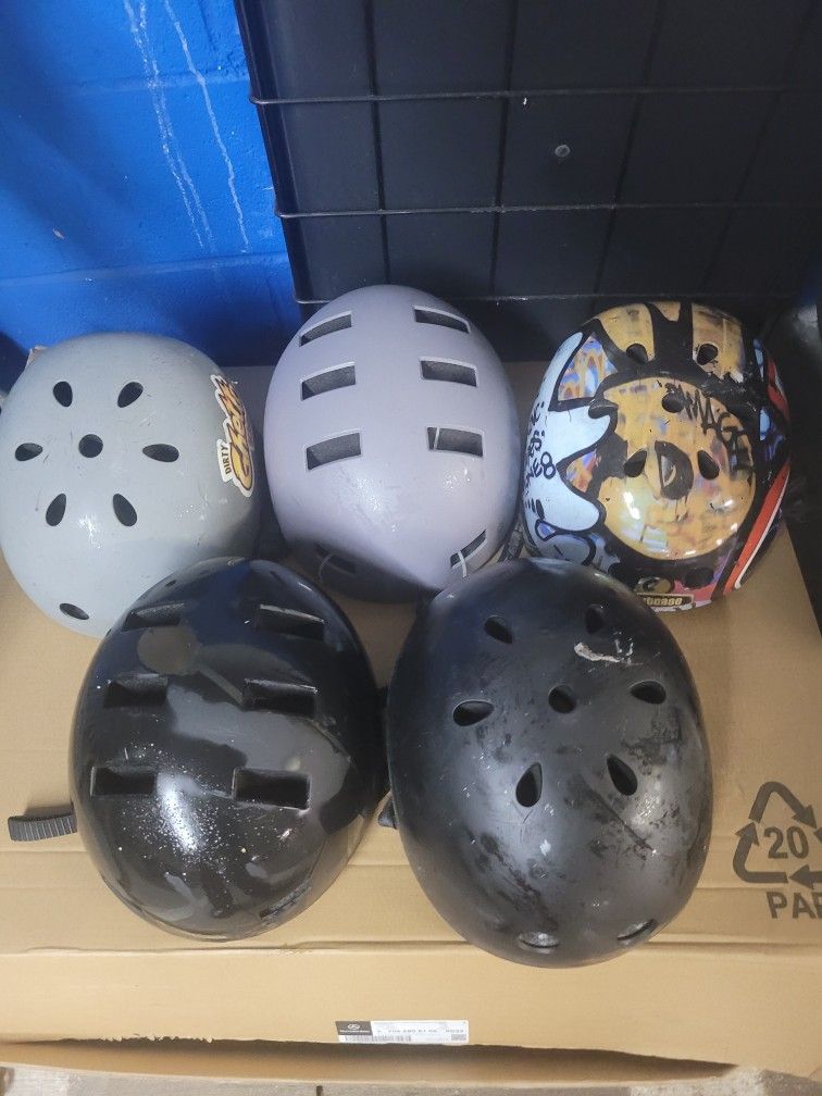 Helmets (5 Bikes Or Motorcycle)