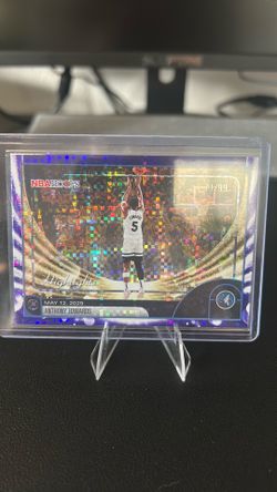 Anthony Edward’s moments purple /99