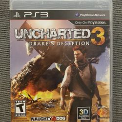 Uncharted 3: Drake's Deception (Playstation 3, 2011)