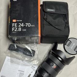 Sony FE 24-70mm F2.8 GM – Like New – Only ~1000 Shots – Full Box & Accessories