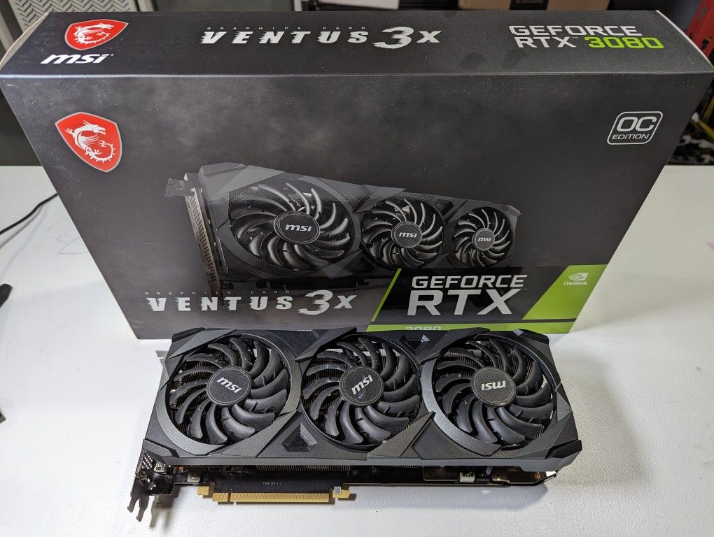 MSI GeForce RTX 3080 VENTUS 3X OC 10GB GDDR6X – Stress